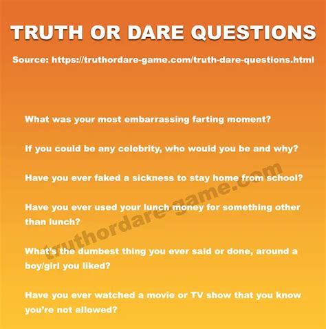 truth or dare questions|truth or dare question generator.